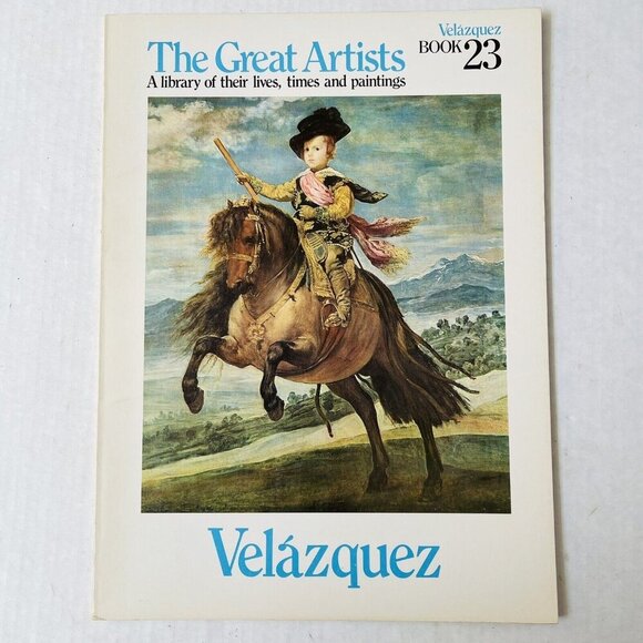 1978 The Great Artists A Library of Their Lives Times and Painting Velasquez - Picture 1 of 4